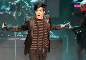 Adam Lambert picture while on stage at the Boulevard Casino on April 8th 2010 in Coquitlam Canada 1