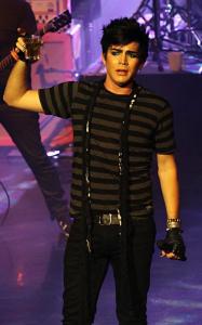 Adam Lambert picture from his performance on April 8th 2010 in Vancouver Canada 7