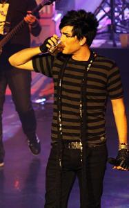 Adam Lambert picture from his performance on April 8th 2010 in Vancouver Canada 8