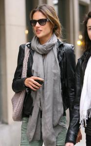 Alessandra Ambrosio spotted having lunch at Nellos restaurant on April 9th 2010 with some of her friends in New York City 1