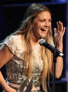 Drew Barrymore onstage at the 21st Annual GLAAD Media Awards held at Hyatt Regency Century Plaza on April 17th 2010 in Century City 6