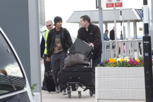 Jesus Luz seen on April 6th 2010 as he was departing the airport 4