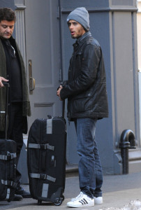 Jesus Luz seen on March 1st 2010 as he shops for a suitcase at the Oakley store in Soho 2