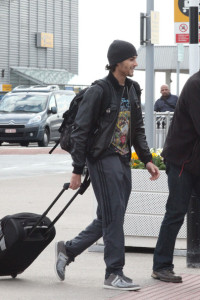 Jesus Luz seen on April 6th 2010 as he was departing the airport 1