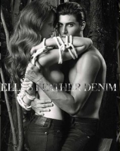 Jesus Luz recent photo from the fall 2010 ad campaign of Ellus Leather Denims 9