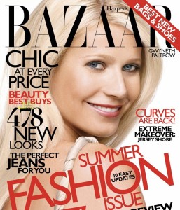 Gwyneth Paltrow photo shoot for May 2010 issue cover of Harpers Bazaar Magazine 4