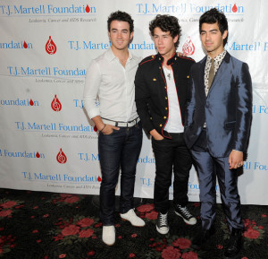 Jonas Brothers at the 11th Annual TJ Martell Foundation Family Day benefit at Roseland Ballroom on April 18th 2010 in New York City 3