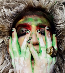 Kesha photo shoot for the April 2010 issue of Interview Magazine 1