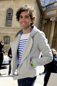 Mika spotted on April 11th 2010 as he was leaving the BBC Radio Theatre in central London after taping an edition of Weekend Wogan 2