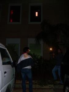 Mohamad Ali Moghrabi picture on Friday April 30th 2010 as he gets out of star academy building in Lebanon 6