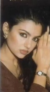 Haifa Wehbe old picture as a model