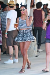 Solange Knowles at the day 1 of the Coachella Music and Arts Festival at The Empire Polo Club on April 16th 2010 in Indio California 2