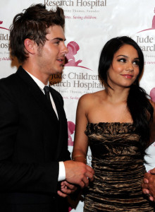 Zac Efron and Vanessa Hudgens attend the inaugural St Jude Childrens Hospitals Estrellas Por La Vida gala on April 6th 2010 in Los Angeles California 3