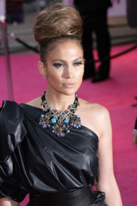 Jennifer Lopez arrives at the UK premiere of The Back Up Plan which was held at the Vue West End on April 28th 2010 in London 5