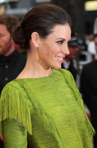 Evangeline Lilly attends the You will meet a tall dark stranger screening during the Cannes Film Festival held at the Palais des Festivals on May 15th 2010 in France 8