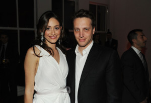 Emmy Rossum attends a celebration for the New York Upfronts hosted by Editor of InStyle magazine at 34 Greene St on May 18th 2010 in New York 3