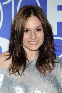 Kara DioGuardi attends the 2010 FOX Upfront after party at Wollman Rink Central Park on May 17th 2010 in New York 2