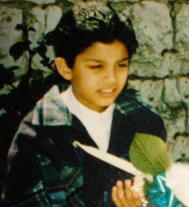 ramy Chmali exclusive photo as a little boy