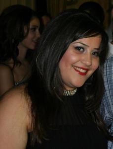 Star Academy Student Nassif Zaitouns sister Nancy at Zaina birthday