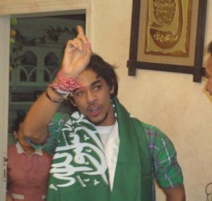 Sultan Rashed picture at his house in Saudi Arabia 2