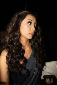 Brenda Song arrives at the NYLON and YouTube Young Hollywood Party at the Roosevelt Hotel on May 12th 2010 in Hollywood California 6