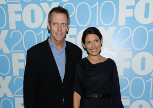 Lisa Edelstein and Hugh Laurie at the 2010 FOX Upfront after party at Wollman Rink  Central Park on May 17th 2010 in New York 3