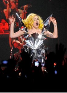 Lady Gaga picture from her 2nd night performance at Palais Omnisports de Bercy on May 22nd 2010 in Paris 2