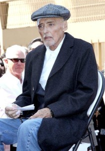 Dennis Hopper picture as he is honored with a Star on the Hollywood Walk of Fame on March 26th 2010 in Los Angeles California 1