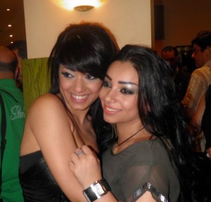 Star Academy 7 final prime after Dinner party picture of Rahma Siba3i with her sister