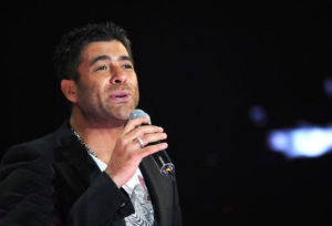 pictrure of the Star Academy 7 prime 16th finale during the performance of singer Wael Kfoury on stage 5