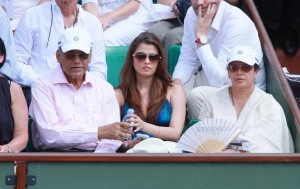 Aishwarya Rai spotted on June 6th 2010 at the Roland Garros 2010 French Open Tennis Tournament in Paris 1