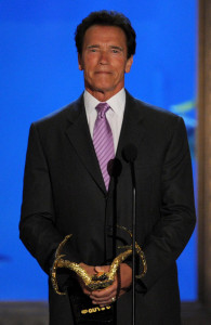 Arnold Schwarzenegger at Spike TVs 4th Annual Guys Choice Awards held at Sony Studios on June 5th 2010 in Los Angeles 2