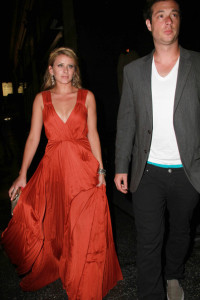 Lo Bosworth with boyfriend Scott Hochstadt spotted on June 6th 2010 while arriving at Katsuya after attending the MTV Movie Awards 2