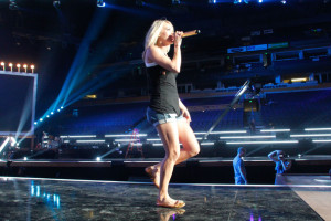 Carrie Underwood attends 2010 CMT Awards Rehearsals at Bridgestone Arena on June 7TH 2010 in Nashville 67