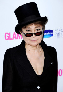 Yoko Ono arrives at the 2010 Glamour Magazines Women of The Year Awards held on June 8th 2010 at Berkeley Square gardens in London 4