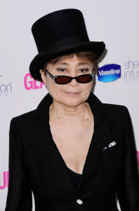 Yoko Ono arrives at the 2010 Glamour Magazines Women of The Year Awards held on June 8th 2010 at Berkeley Square gardens in London 3