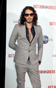 Russell Brand arrives at the premiere of Get Him To The Greek at Event Cinemas George Street on June 11th 2010 in Sydney Australia 3