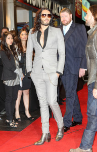 Russell Brand arrives at the premiere of Get Him To The Greek at Event Cinemas George Street on June 11th 2010 in Sydney Australia 1