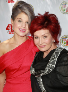 Kelly and Sharon Osbourne attend a garden party at Getty House on June 6th 2010 in Los Angeles California 2