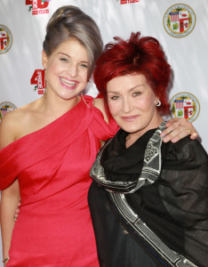 Kelly and Sharon Osbourne attend a garden party at Getty House on June 6th 2010 in Los Angeles California 1