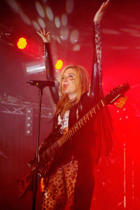 Kesha performs on stage at the Penelope CLub on June 10th 2010 in Madrid Spain 6