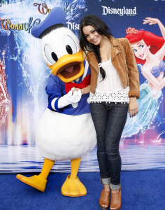 Vanessa Hudgens arrives at Disney California Adventure on June 10th 2010 in Anaheim California 1