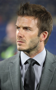 David Beckham on the bench of the England team during England vs USA football world cup match on June 12th 2010 in South Africa 3