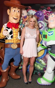 Britney Spears arrives at the Toy Story 3 premiere held on June 13th 2010 at the El Capitan Theatre in Hollywood 3