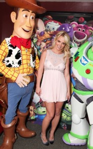 Britney Spears arrives at the Toy Story 3 premiere held on June 13th 2010 at the El Capitan Theatre in Hollywood 2