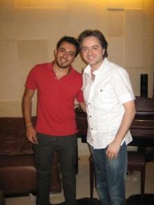 Bassel Khoury recent picture with Lebanese singer and composer Marwan Khouri 4