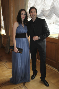 Adrian Brody and Eva Green attend the Montblanc White Nights Festival Welcome Gala Dinner on June 17th 2010 in Saint Petersburg Russia 2