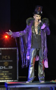 Adam Lambert was spotted singing on stage on June 19th 2010 in Toronto Canada 3