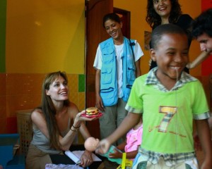 Angelina Jolie pictures from her visit to less fortunate people on June 18th 2010 in northern Ecuador 1 1