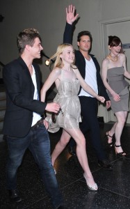 Dakkota Fanning spotted on June 14th 2010 while on the Jimmy Kimmel Live show held at the Kimmel Theatre in Los Angeles 2